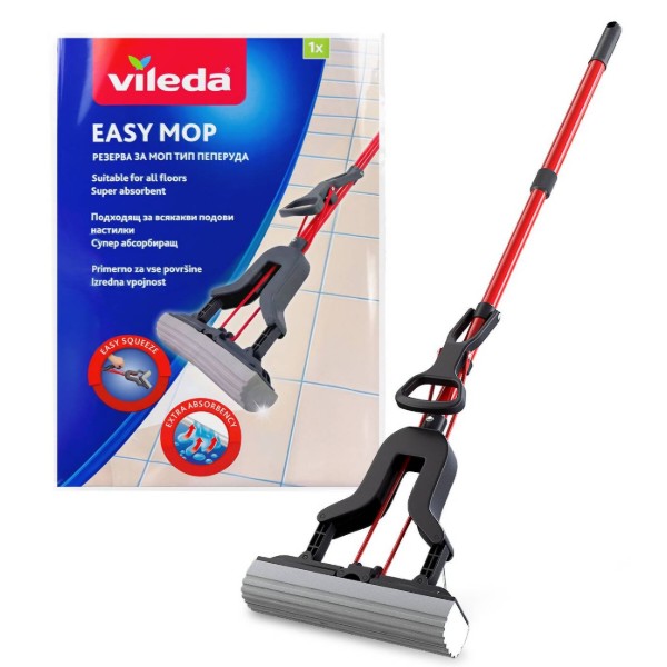 Фото - Швабра Vileda ПваМоп (PVA Mop) 1 шт. (8690803750701)